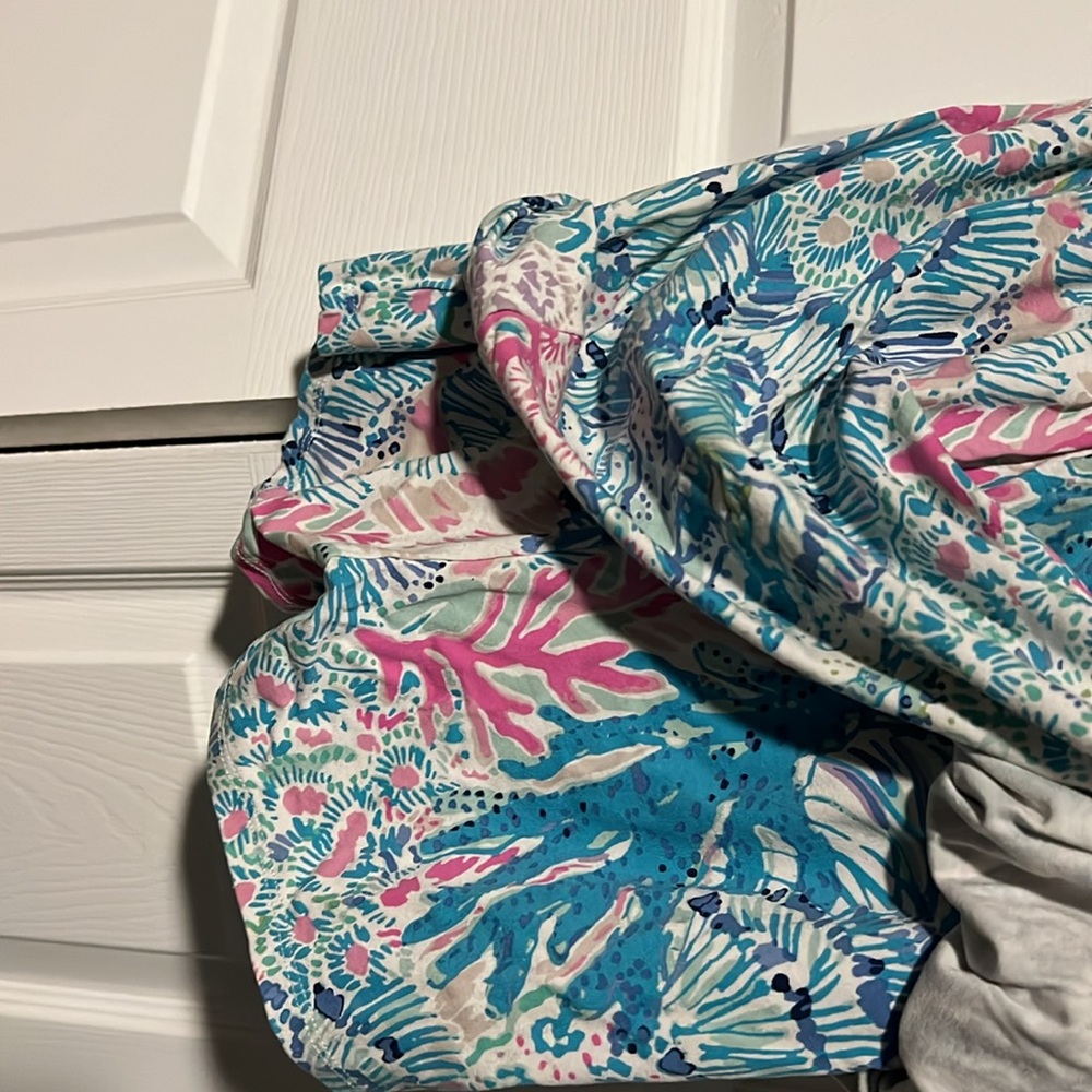Lilly Pulitzer Romper with Ruffle Neckline - Picture 3 of 5